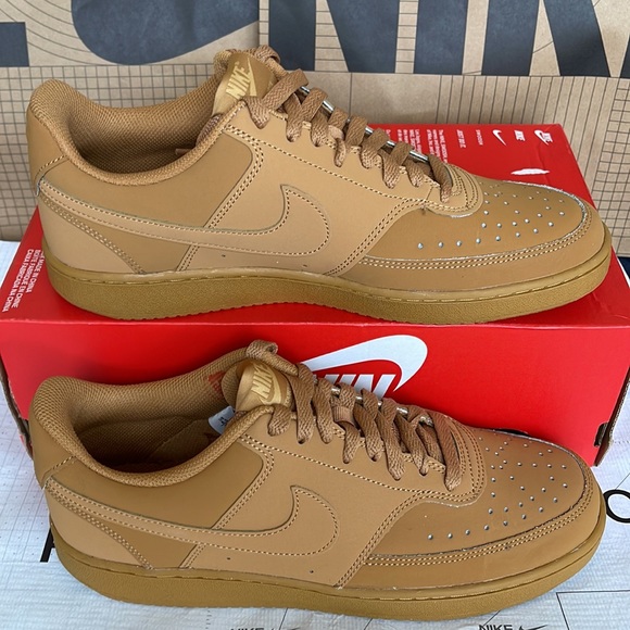 Nike Court Vision Low
Men’s Sneakers
Flax/Wheat/Twine/Flax
Style CD5463-200 - Picture 13 of 16